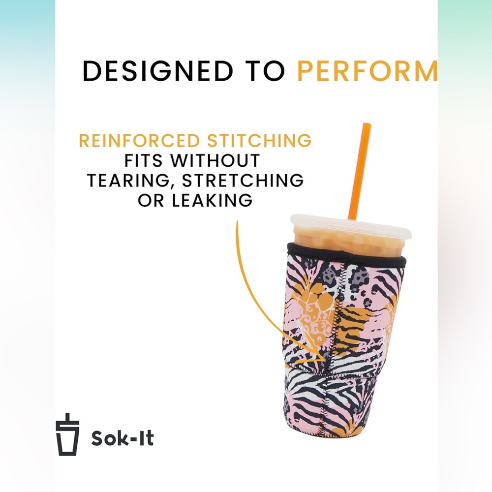 Java Sok Colorful Cup Sleeve - Picture 6 of 8